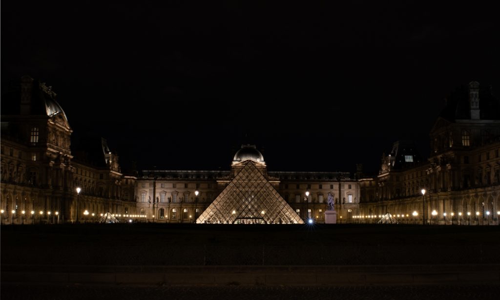 The Louvre at Night